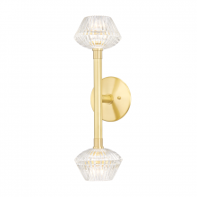  6142-AGB - 2 LIGHT WALL SCONCE