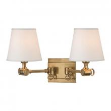  6232-AGB - 2 LIGHT WALL SCONCE
