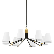 Hudson Valley 6640-AGB/DB - 8 LIGHT CHANDELIER