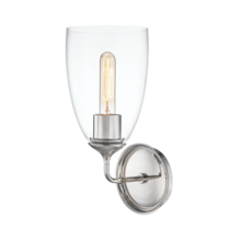 Hudson Valley 6821-PN - 1 LIGHT WALL SCONCE