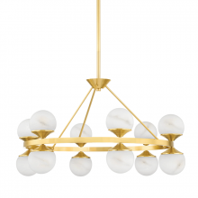  8236-AGB - 12 LIGHT CHANDELIER