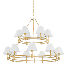 Hudson Valley MDS1802-AGB - Howard Chandelier