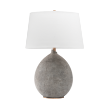 Hudson Valley L1361-GRY - 1 LIGHT TABLE LAMP
