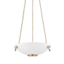 Hudson Valley MDS450-AGB/WP - 3 LIGHT SMALL PENDANT