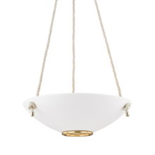 Hudson Valley MDS451-AGB/WP - 3 LIGHT LARGE PENDANT