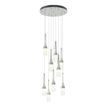 Hubbardton Forge 131100-SKT-STND-82-YG0434 - Link 9-Light Blown Glass Pendant