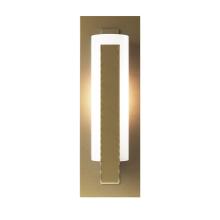  217185-SKT-86-GG0065 - Forged Vertical Bar Sconce - Steel Backplate