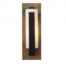 Hubbardton Forge 217186-SKT-84-CH-GG0065 - Forged Vertical Bar Sconce - Cherry or Copper Backplate