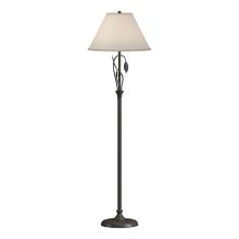  246761-SKT-07-SA1755 - Forged Leaves and Vase Floor Lamp