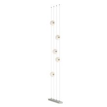 289520-LED-STND-85-GG0668 - Abacus 5-Light Floor to Ceiling Plug-In LED Lamp