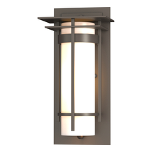  305992-SKT-77-GG0066 - Banded with Top Plate Small Outdoor Sconce
