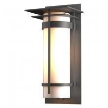  305994-SKT-20-GG0037 - Banded with Top Plate Large Outdoor Sconce