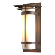 Hubbardton Forge 305994-SKT-75-GG0037 - Banded with Top Plate Large Outdoor Sconce