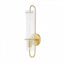 Mitzi by Hudson Valley Lighting H640101-AGB - Beck Wall Sconce