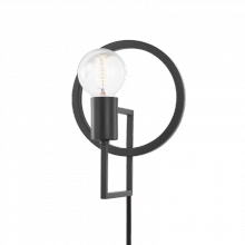  HL637201-DKGY - Tory Plug-in Sconce