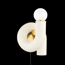  HL725201-AGB/TCR - JOLIE Plug-in Sconce