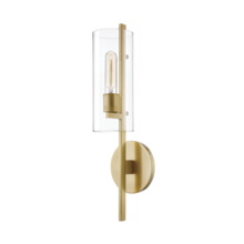 Mitzi by Hudson Valley Lighting H326101-AGB - Ariel Wall Sconce