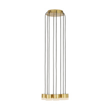 Visual Comfort & Co. Modern Collection SLCH52230HAB - Gable Alabaster 8 Light Chandelier