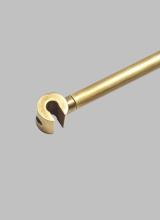  700TRSSPR12NB - Modern Trellis Spacer 12 in a Natural Brass /Gold Colored finish