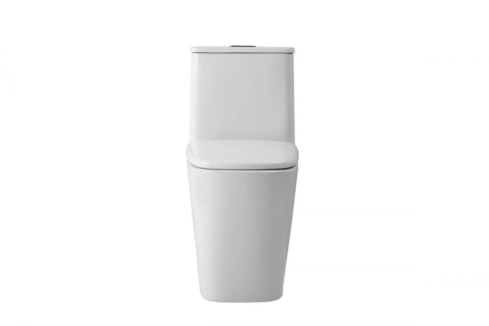 Winslet One-piece Floor Square Toilet 27x14x31 in White