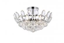  1105F16C - Emilia 16 Inch Flush Mount in Chrome