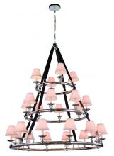  1473G52PN - Cascade 24 Light Polished Nickel Pendant