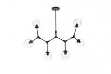  1712G49BK - Cavoli 49 Inch Chandelier in Black