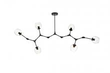  1712G70BK - Cavoli 70 Inch Chandelier in Black