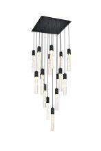 Elegant 2088G30BK - Pendant L30"W30"H24"L16 Black