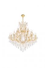  2800G44G/RC - Maria Theresa 37 Light Gold Chandelier Clear Royal Cut Crystal