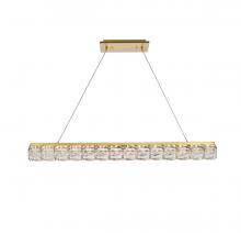  3501D42G - Valetta 42 Inch LED Linear Pendant in Gold