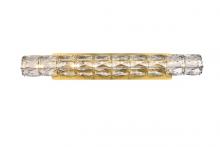  3501W30G - Valetta 30 Inch LED Linear Wall Sconce in Gold