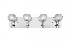  3509W25C - Graham 4 Light Wall Sconce in Chrome