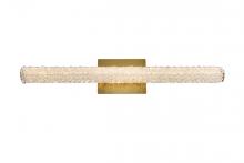 Elegant 3800W30SG - Bowen 30 Inch Adjustable LED Wall Sconce in Satin Gold