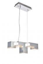  5100D5C - Glasgow 5 Light Chrome Pendant