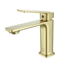  FAV-1004BGD - Lena Single Hole Single Handle Bathroom Faucet in Brushed Gold