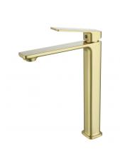  FAV-1005BGD - Lena Single Hole Single Handle Bathroom Faucet in Brushed Gold