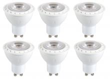 Elegant GU10LED103-6PK - LED Gu10 Light Bulb, 5000k, 35 Degree, CRI80, ETL, 6.5W, 80w Equivalent, 25000hrs