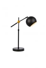  LD2363BK - Forrester 1 Light Black Table Lamp