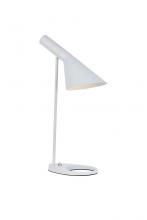  LD2364WH - Juniper 1 Light White Table Lamp