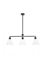  LD2502BK - Mera 3 Lights Black Pendant