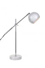  LD4069T20C - Aperture 1 Light Chrome Table Lamp