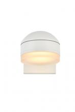 Elegant LDOD4015WH - Raine Integrated LED Wall Sconce in White
