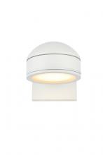 Elegant LDOD4016WH - Raine Integrated LED Wall Sconce in White