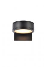  LDOD4018BK - Raine Integrated LED Wall Sconce in Black