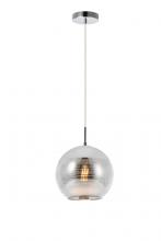 LDPD2012 - Reflection Collection Pendant D9.5in H9.5in Lt:1 Chrome Finish