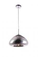  LDPD2016 - Reflection Collection Pendant D11in H7in Lt:1 Chrome Finish