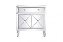  MF6-1002AW - 32 Inch Mirrored Cabinet in Antique White