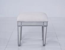  MF6-1007S - Chair 18 in. x 14 in. x 18 in. in silver paint