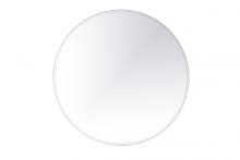  MR401942 - Gracin Round Mirror 42 Inch Clear